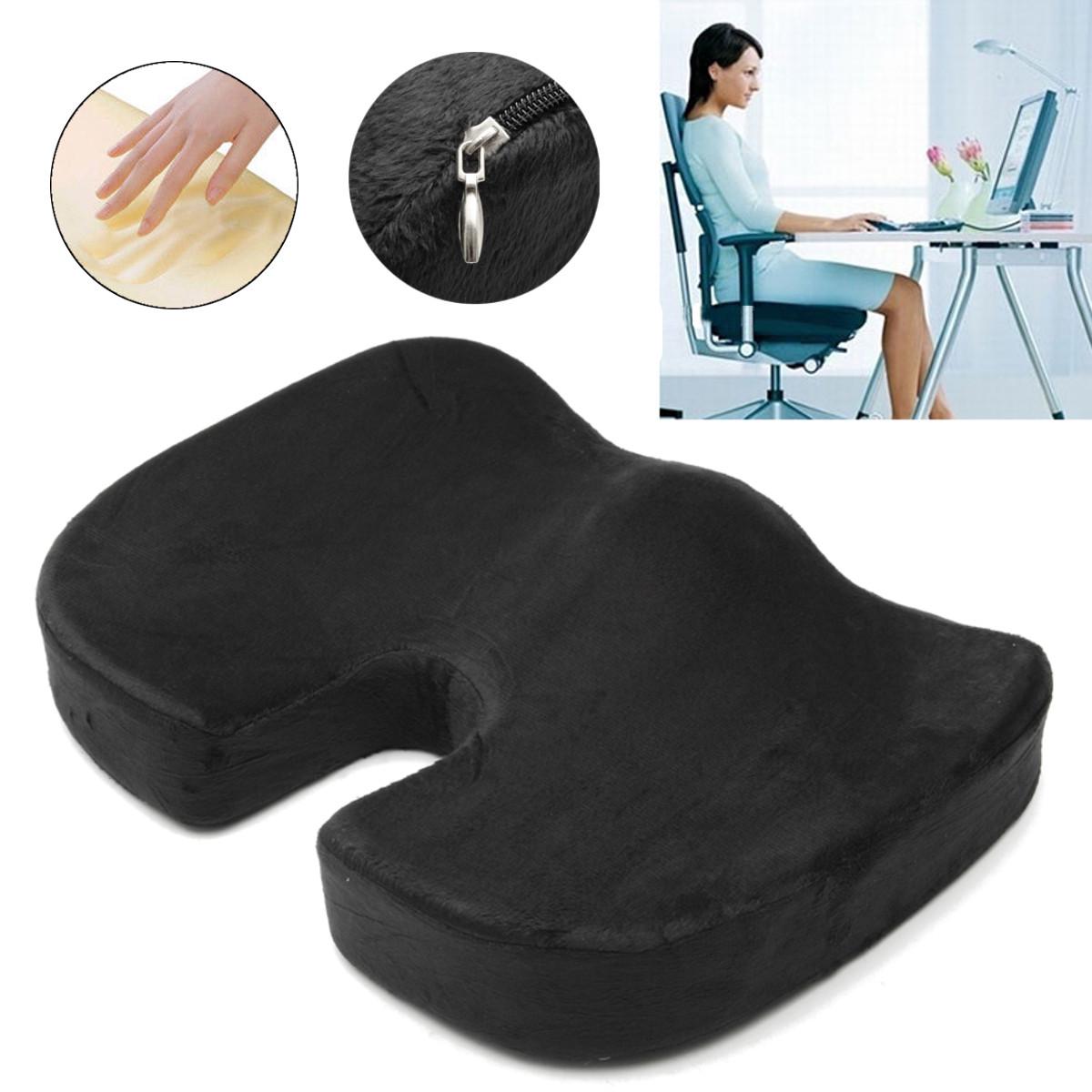 Office Chair Cushion - Car Seat Cushion Office Memory Foam