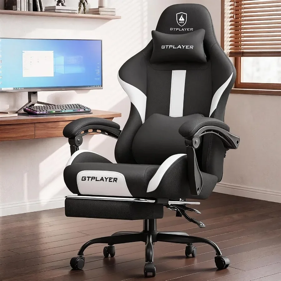 Office Chair Cushion - Big and Tall Gaming Chair for