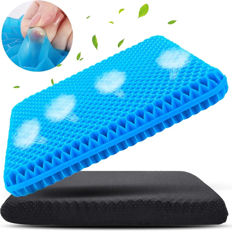 Office Chair Cushion - 1 Pcs Cooling Gel Seat Cushion