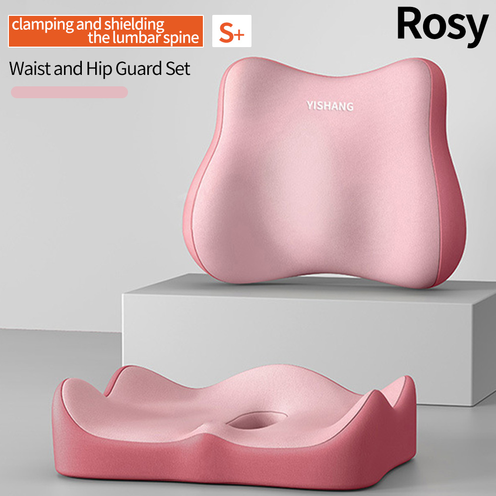 2PC Memory Foam Seat Cushion w - Office Chair Cushion 评论和价格
