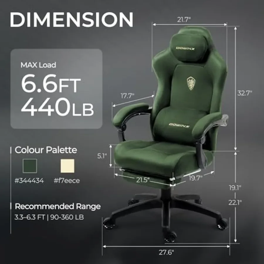 Big and Tall Gaming Chair for  - Office Chair Cushion 评论和价格