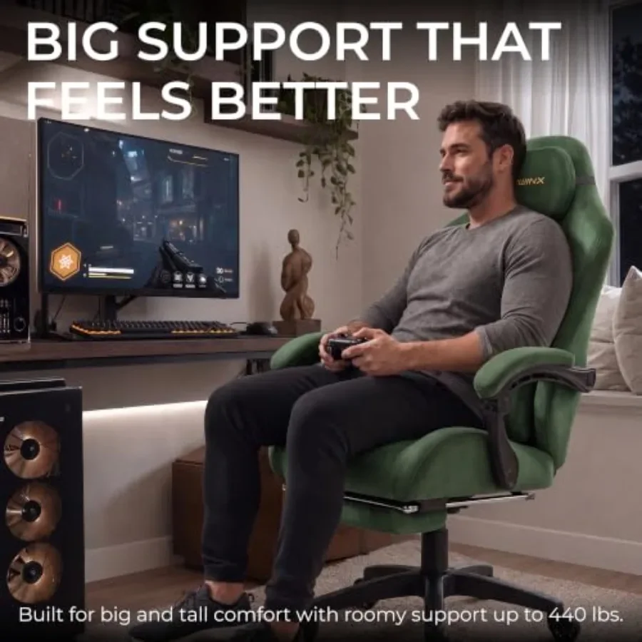 Big and Tall Gaming Chair for  - Office Chair Cushion 评论和价格