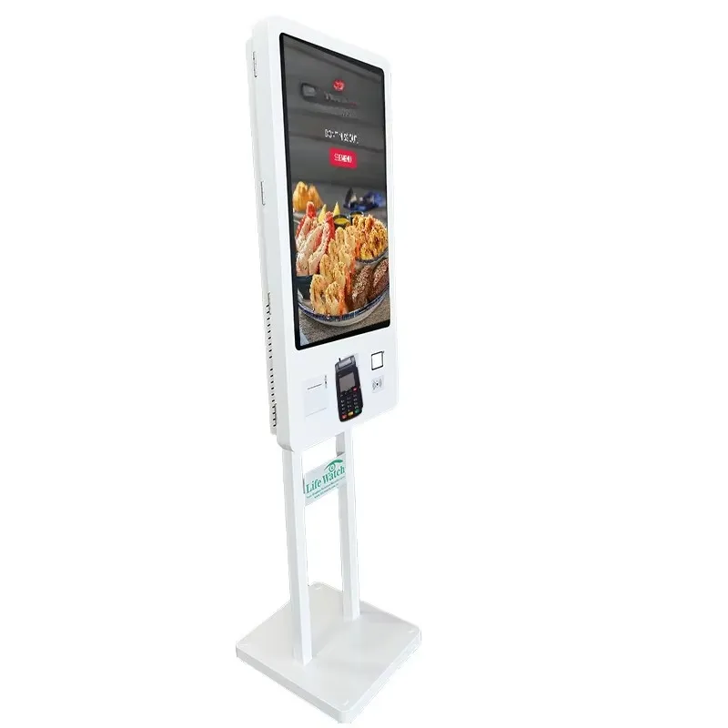 27inch Self Service Order Lcd  - Printer Stand 评论和价格