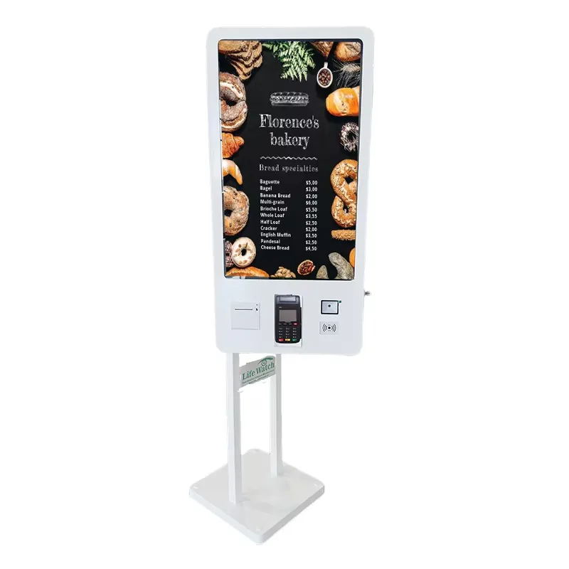 27inch Self Service Order Lcd  - Printer Stand 评论和价格