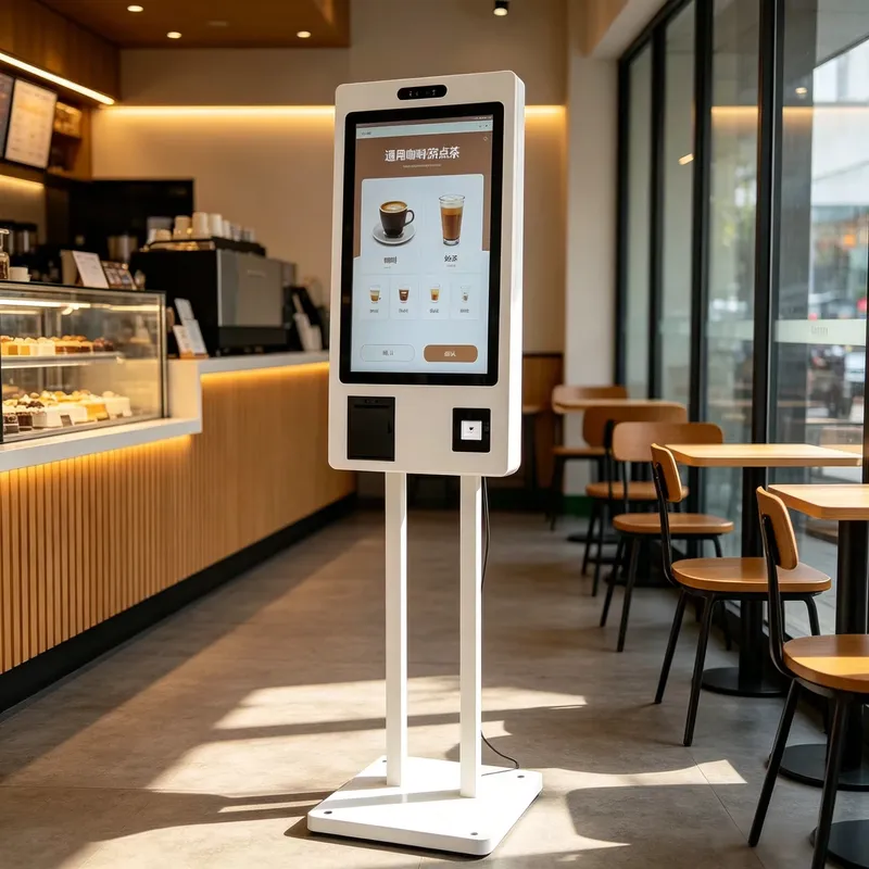 27inch Self Service Order Lcd  - Printer Stand 评论和价格