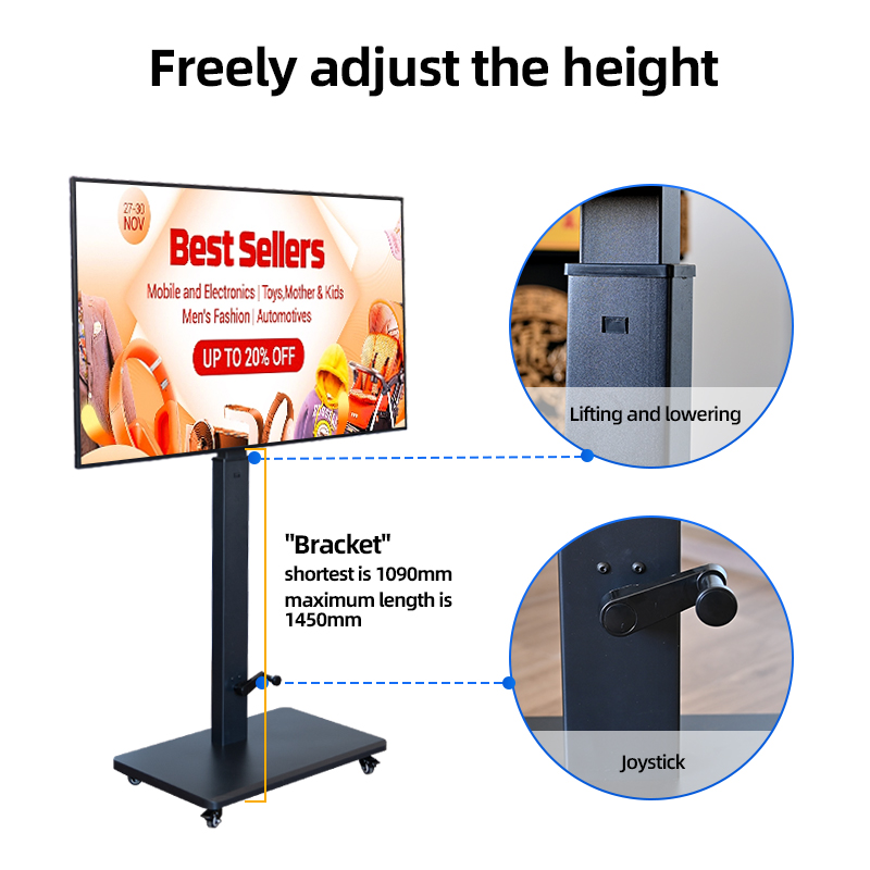 55 Inch Portable 4K Animation  - Monitor Stand 评论和价格