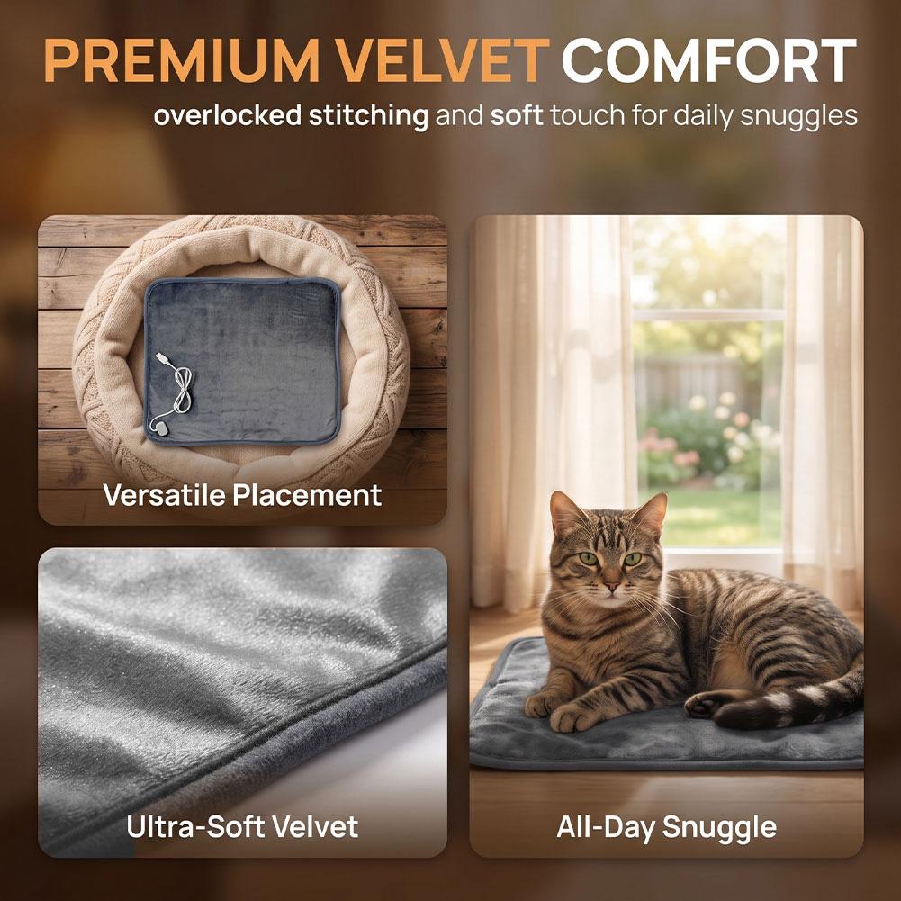 Pet Heating Pad 5V Low Voltage - Office Chair Cushion 评论和价格