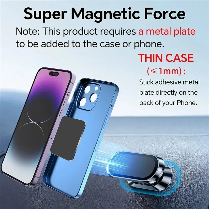 360° Magnetic Car Phone Holder - Mobile Pedestal Cabinet 评论和价格