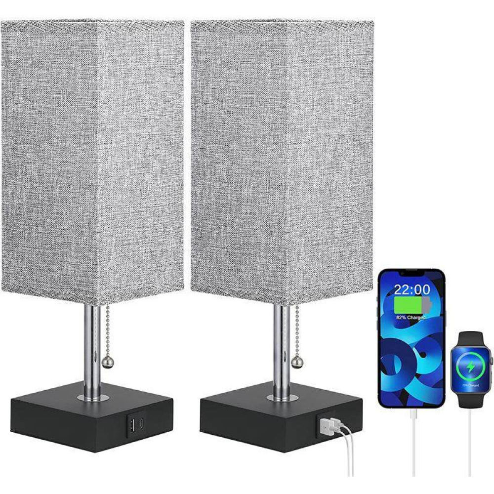 Modern Fabric Shade Desk Lamp  - Desk Lamp 评论和价格