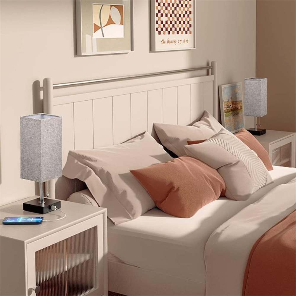 Modern Fabric Shade Desk Lamp  - Desk Lamp 评论和价格