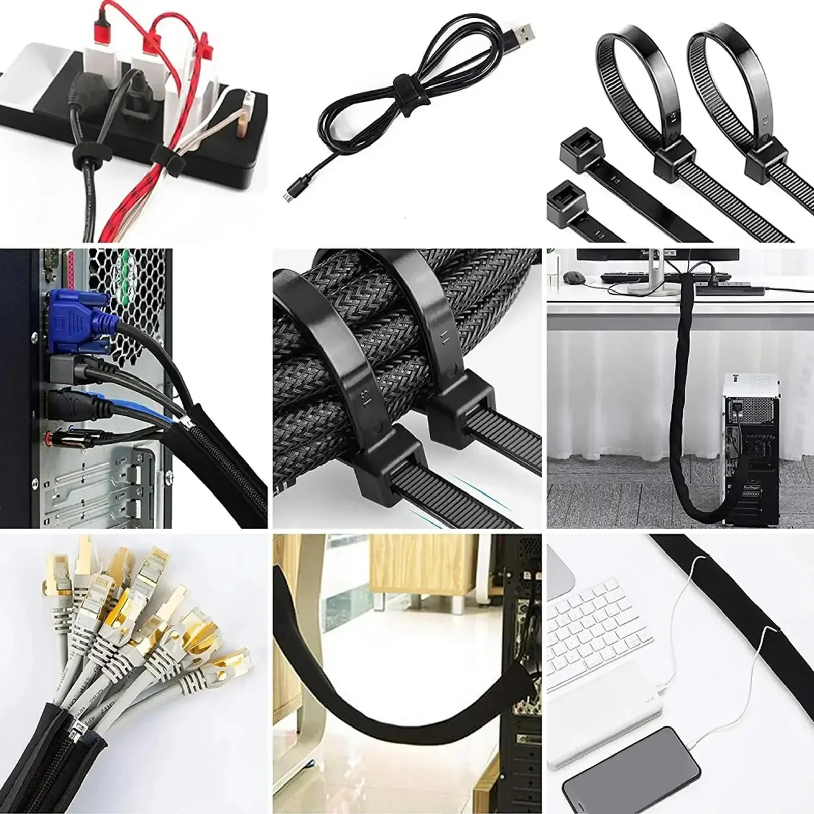 173 PCS Cable Organizer Clips  - Desk Organizer 评论和价格