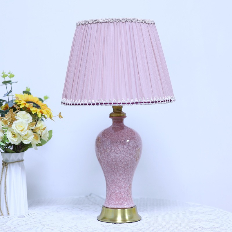 Jingdezhen ceramic vase desk l - Desk Lamp 评论和价格