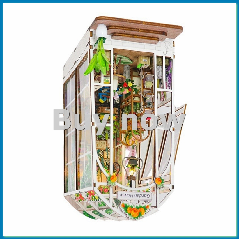 Book Nook Kit DIY Miniature Ho - Bookshelf 评论和价格