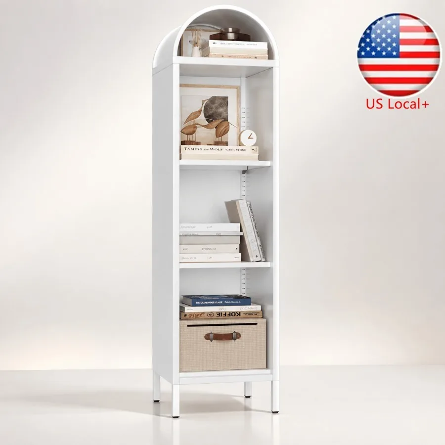 63 Metal Arched Bookshelf for  - Bookshelf 评论和价格