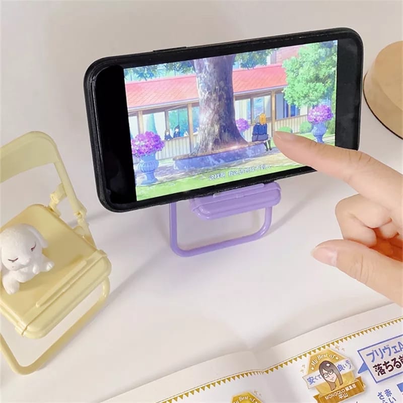 Cute Chair Phone Holder Stand  - Desk Organizer 评论和价格