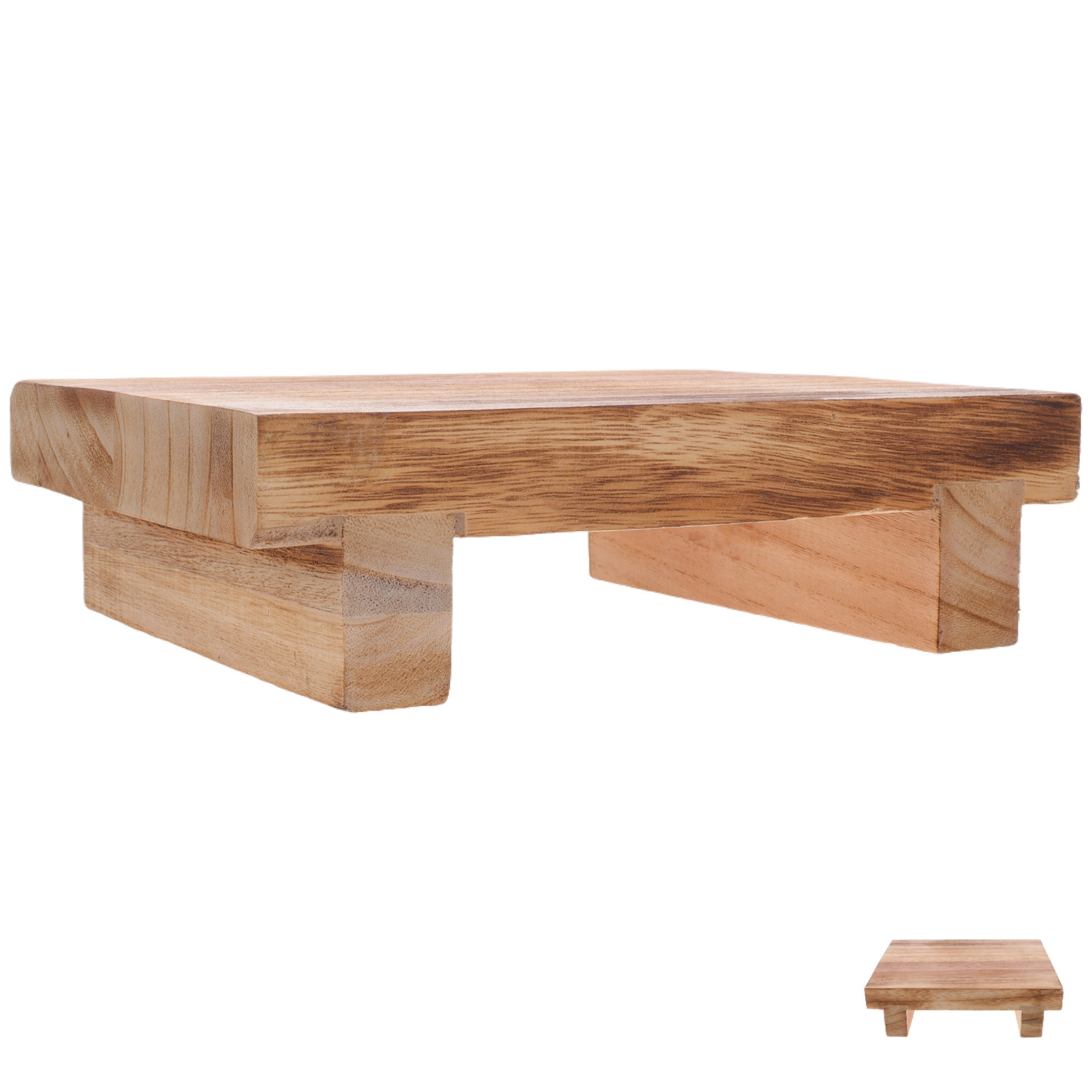 Wooden Step Stool Elderly Foot - Office Stool 评论和价格