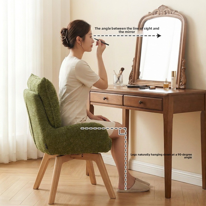 Light luxury solid wood rotati - Office Chair Cushion 评论和价格