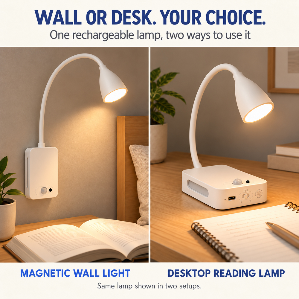 4000mAh Rechargeable Magnetic  - Desk Lamp 评论和价格