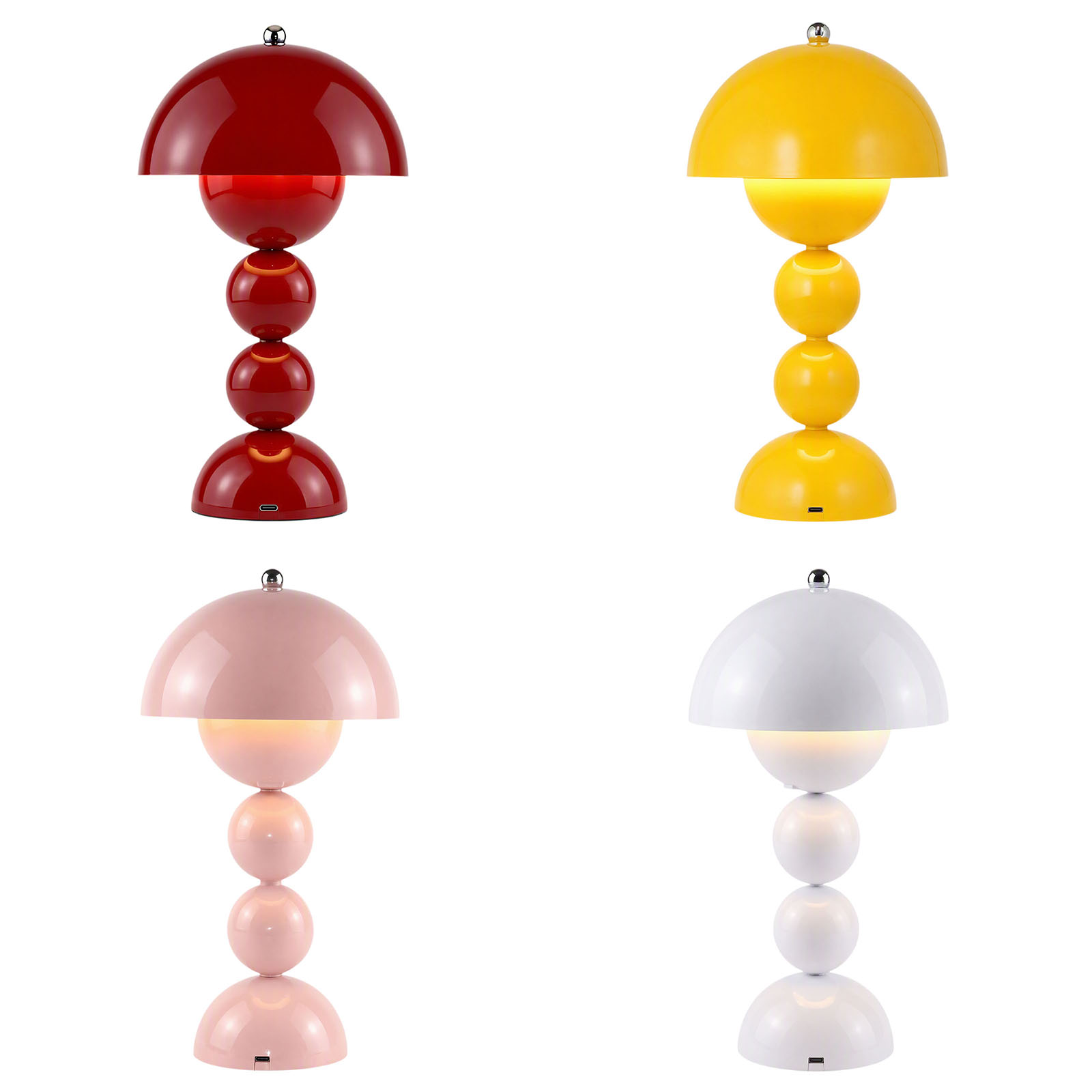 Vintage Mushroom Flower Bud De - Desk Lamp 评论和价格