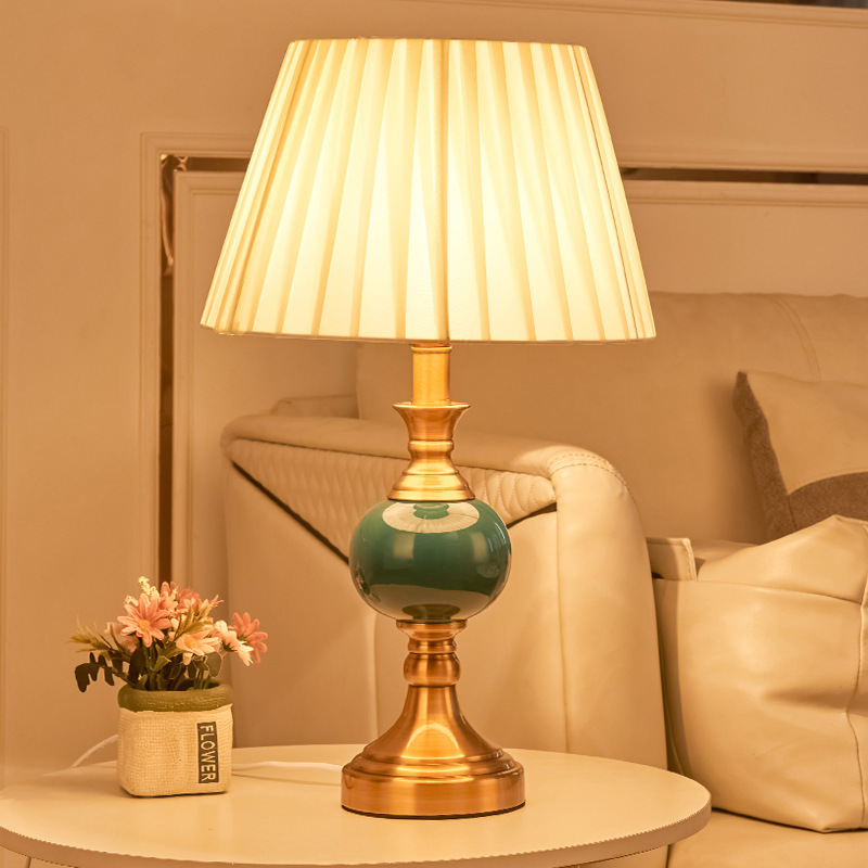 American retro bedroom bedside - Desk Lamp 评论和价格