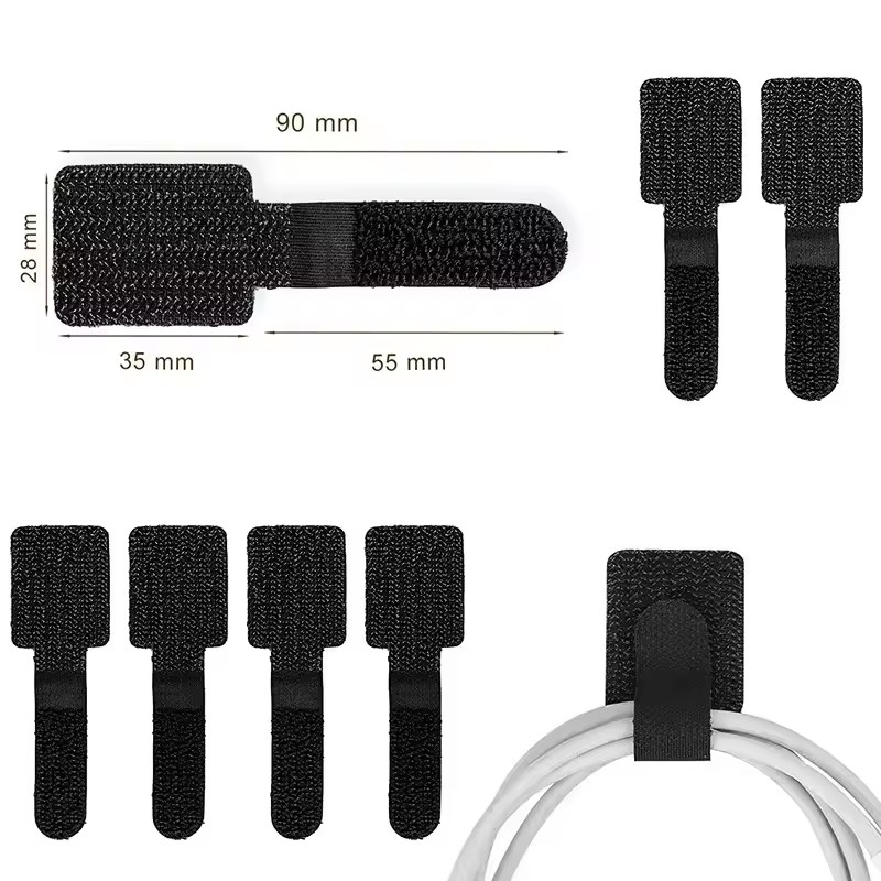 New Reusable Cable Ties Ties S - Desk Organizer 评论和价格
